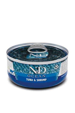 N&D Cat Ocean Tuna/Shrimp 70g