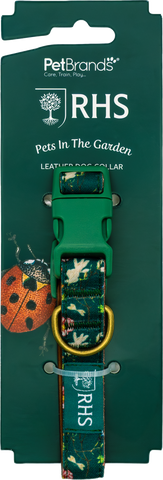 RHS Pets in the Garden Dog Collar Medium