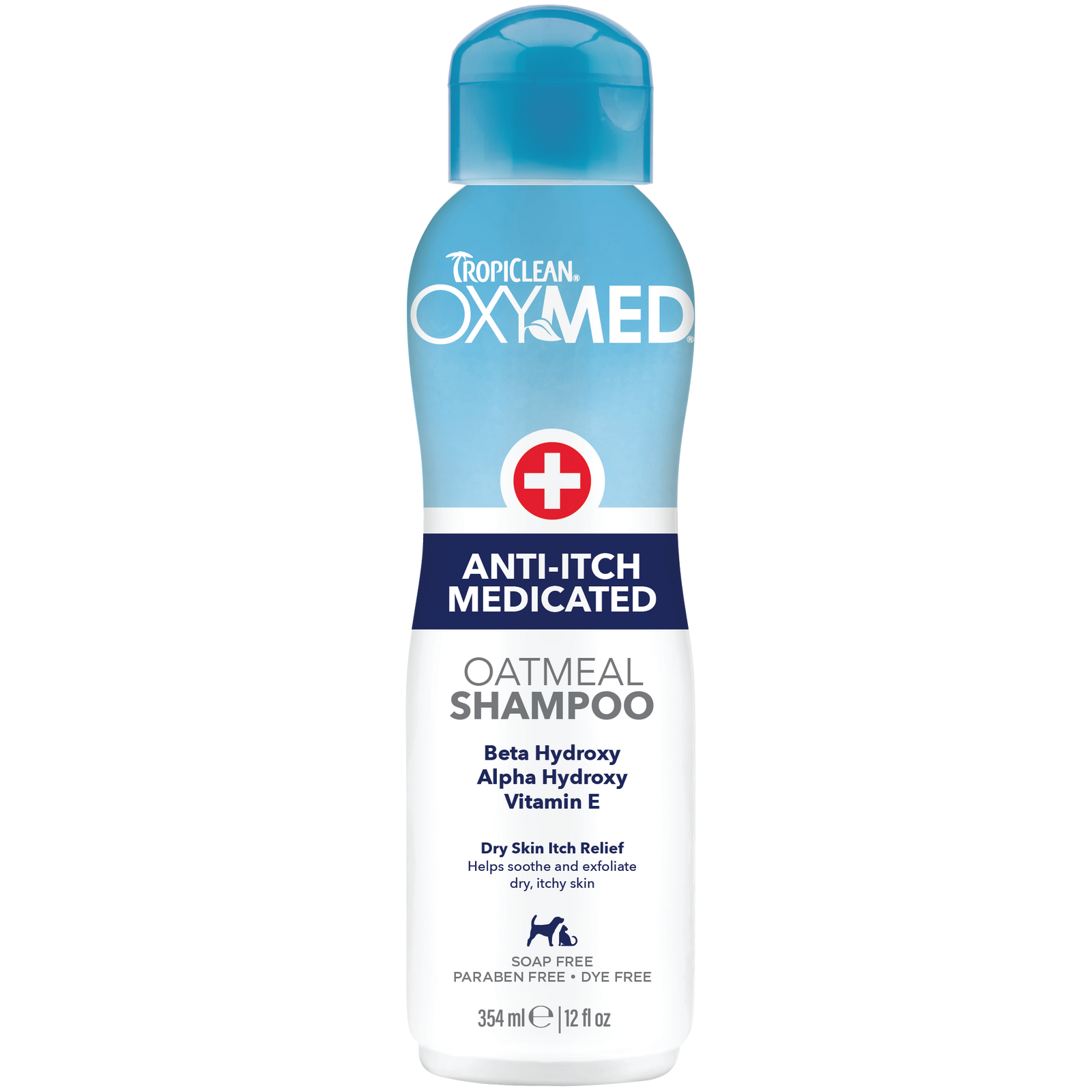 TropiClean OxyMed Anti-Itch Shampoo 355ml