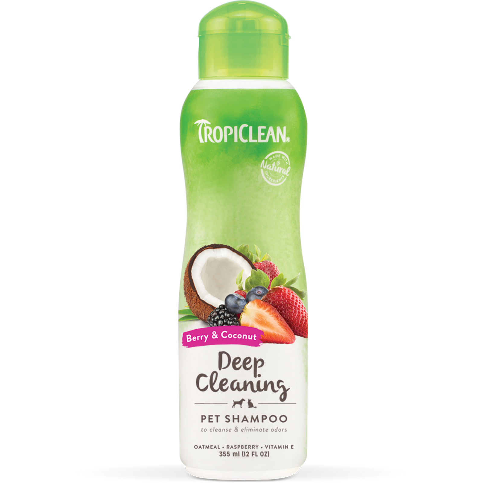 TropiClean Deep Cleansing Shampoo for Pets 355ml