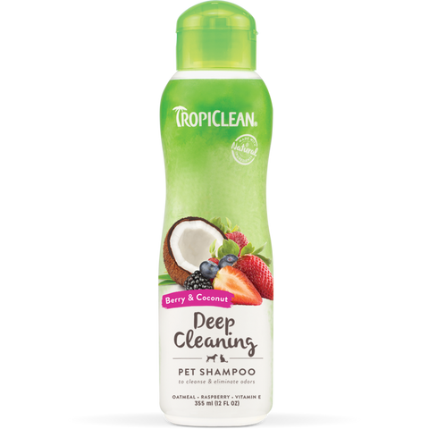 TropiClean Deep Cleansing Shampoo for Pets 355ml
