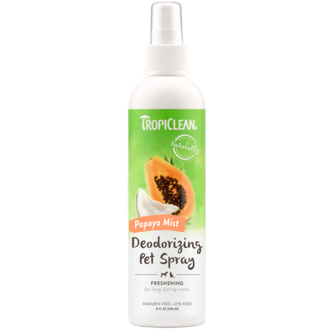 TropiClean Deodorising Spray Papaya & Coconut 236ml