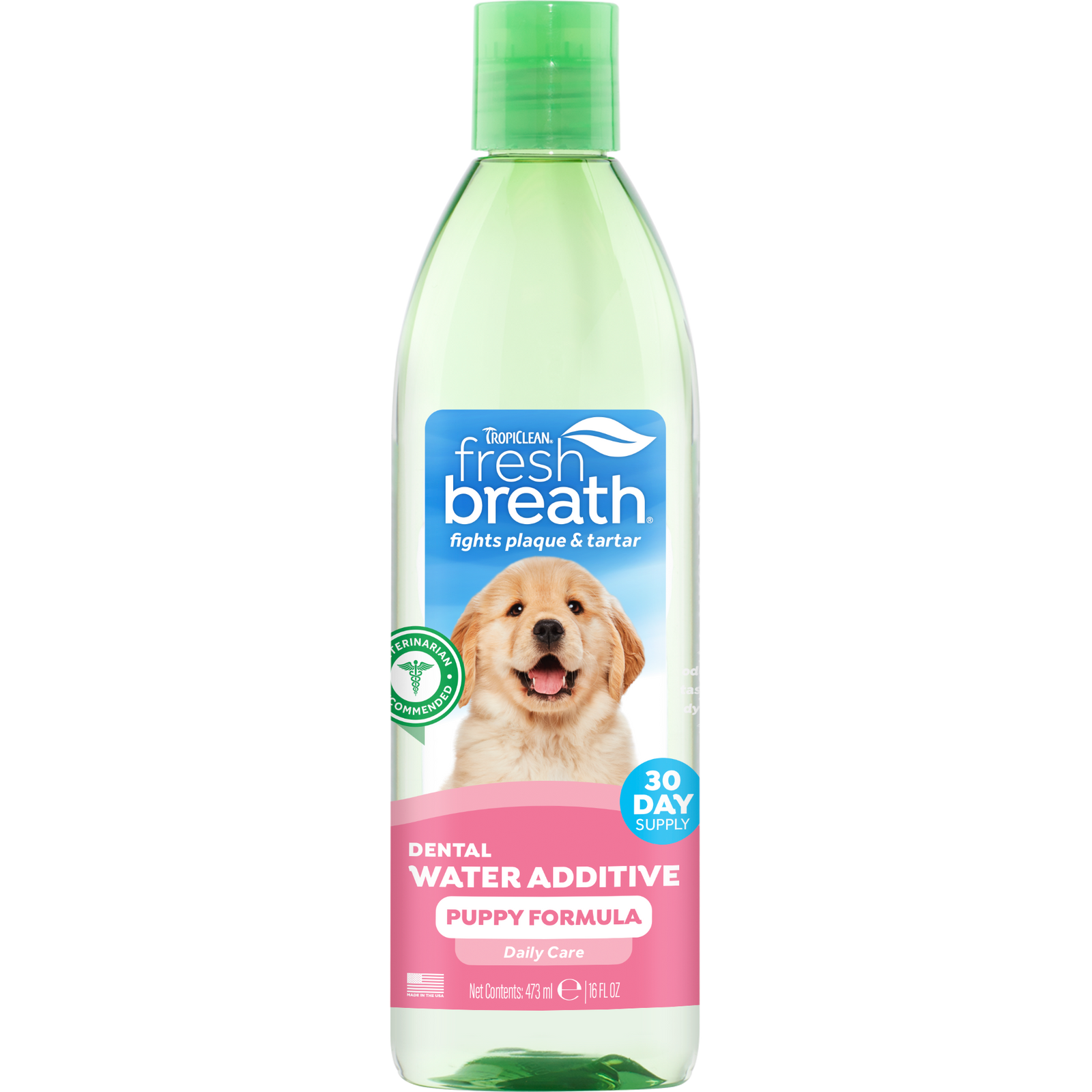 Fresh Breath Dental Health Solution 473ml Puppy