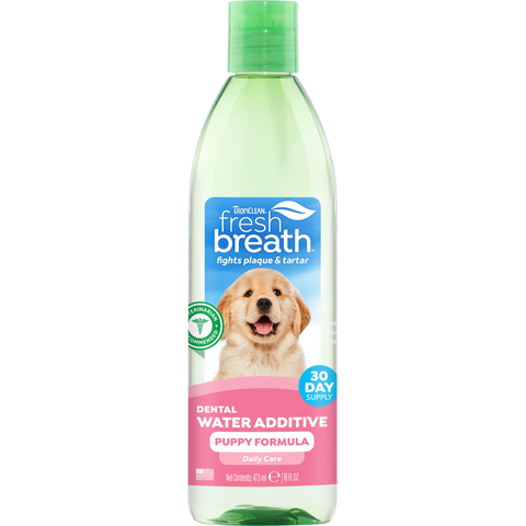 Fresh Breath Dental Health Solution 473ml Puppy