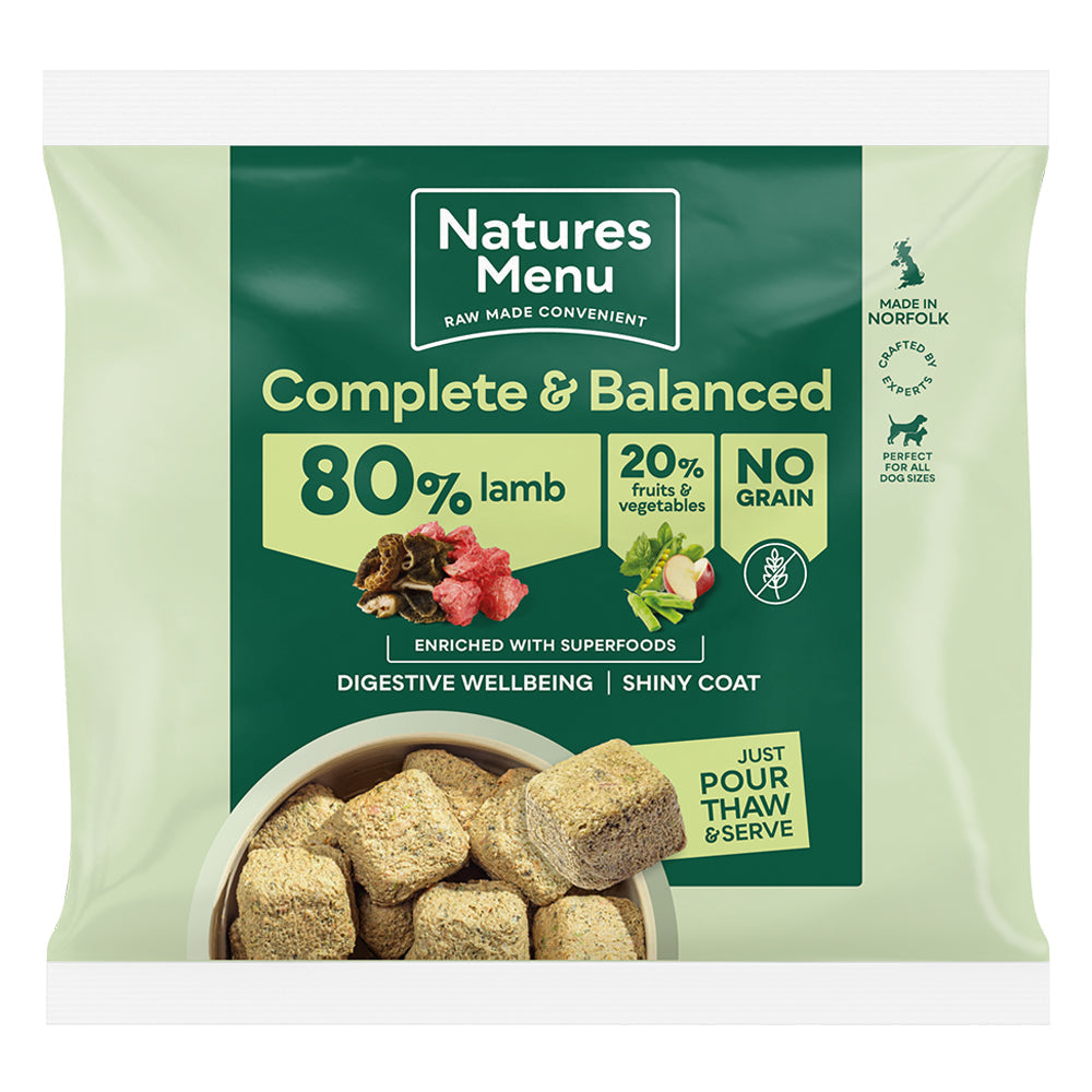 Natures Menu Complete and Balanced 80/20 Lamb