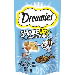 Dreamies Shakeups Seafood 55g