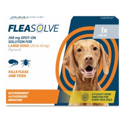 Fleasolve Spot on Dog Large 1 Treatment