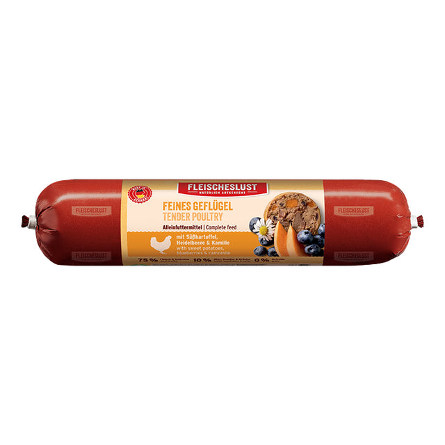 Fleischeslust Rabbit with Beef Wet Dog Food - 16 x 400g Case