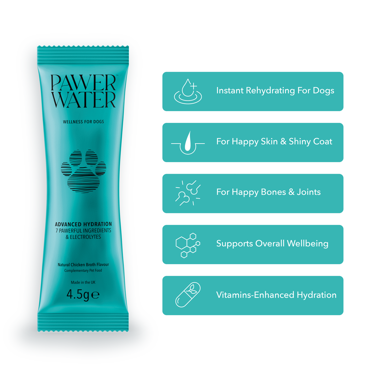 Pawer Water Joint Support (5 Sticks Pouch)