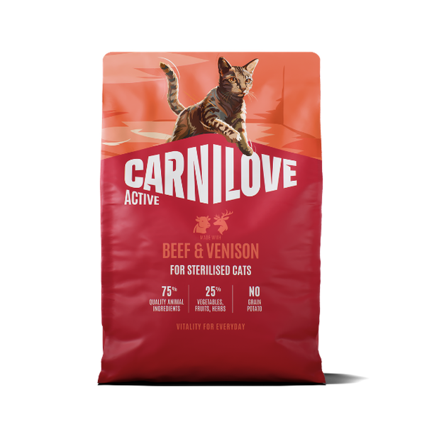 Carnilove Active Beef & Venison Cat 6kg