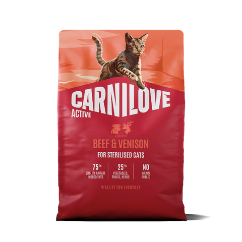Carnilove Active Beef & Venison Cat 6kg