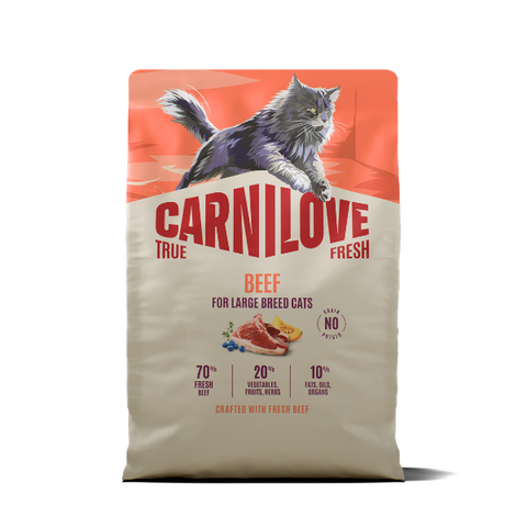 Carnilove True Fresh Beef Large Breed Cat 400g