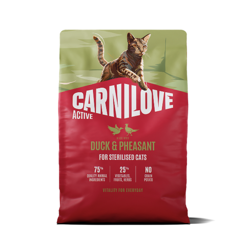 Carnilove Active Duck & Pheasant Cat 2kg