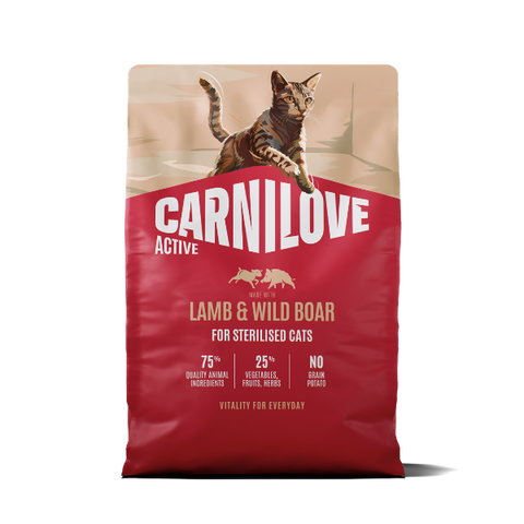 Carnilove Active Lamb & Wild Boar Cat 2kg