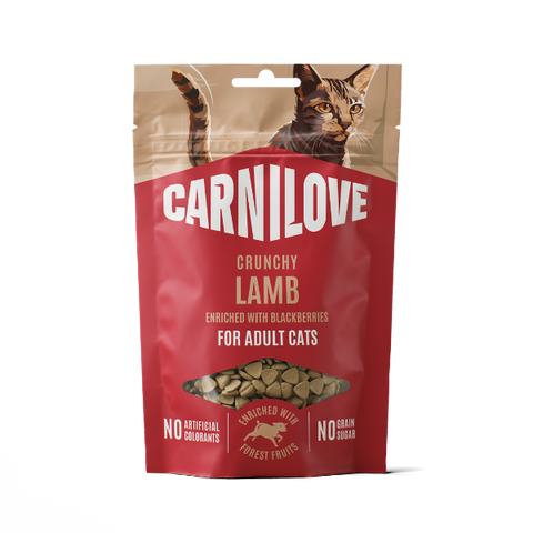 Carnilove Lamb with Blackberries Crunchy Cat Treats (10x50g)