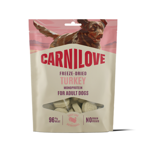 Carnilove Freeze-Dried Treats Turkey 60g