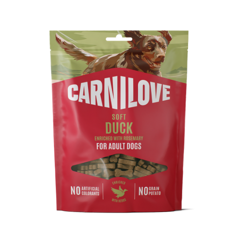 Carnilove Duck with Rosemary Soft Dog Treats 200g