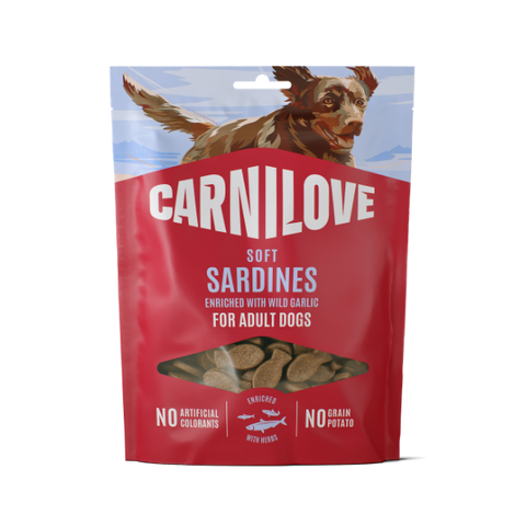 Carnilove Sardines with Wild Garlic Soft Dog Treats 200g