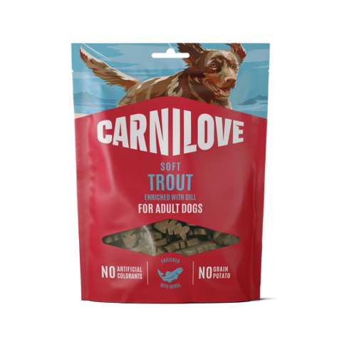 Carnilove Trout with Dill Soft Dog Treats 200g
