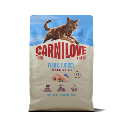 Carnilove True Fresh Fish & Turkey Cat 2kg
