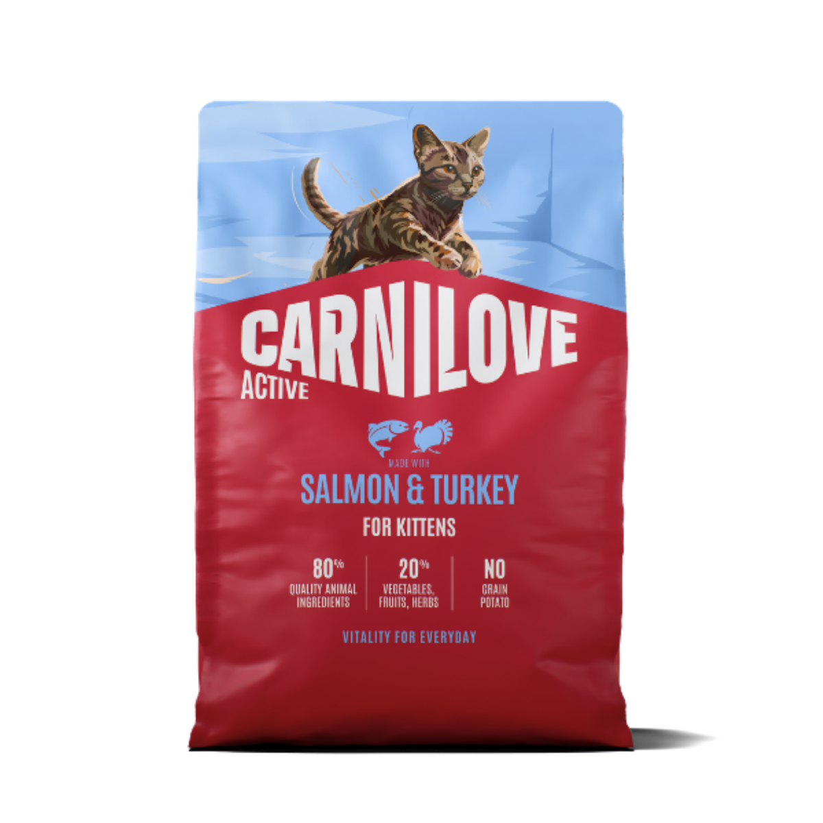 Carnilove Active Salmon & Turkey Kitten 400g