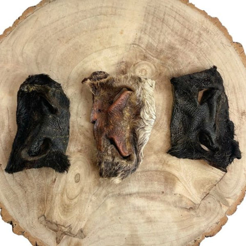 Nova Dog Chews Hairy Beef Snouts 1kg