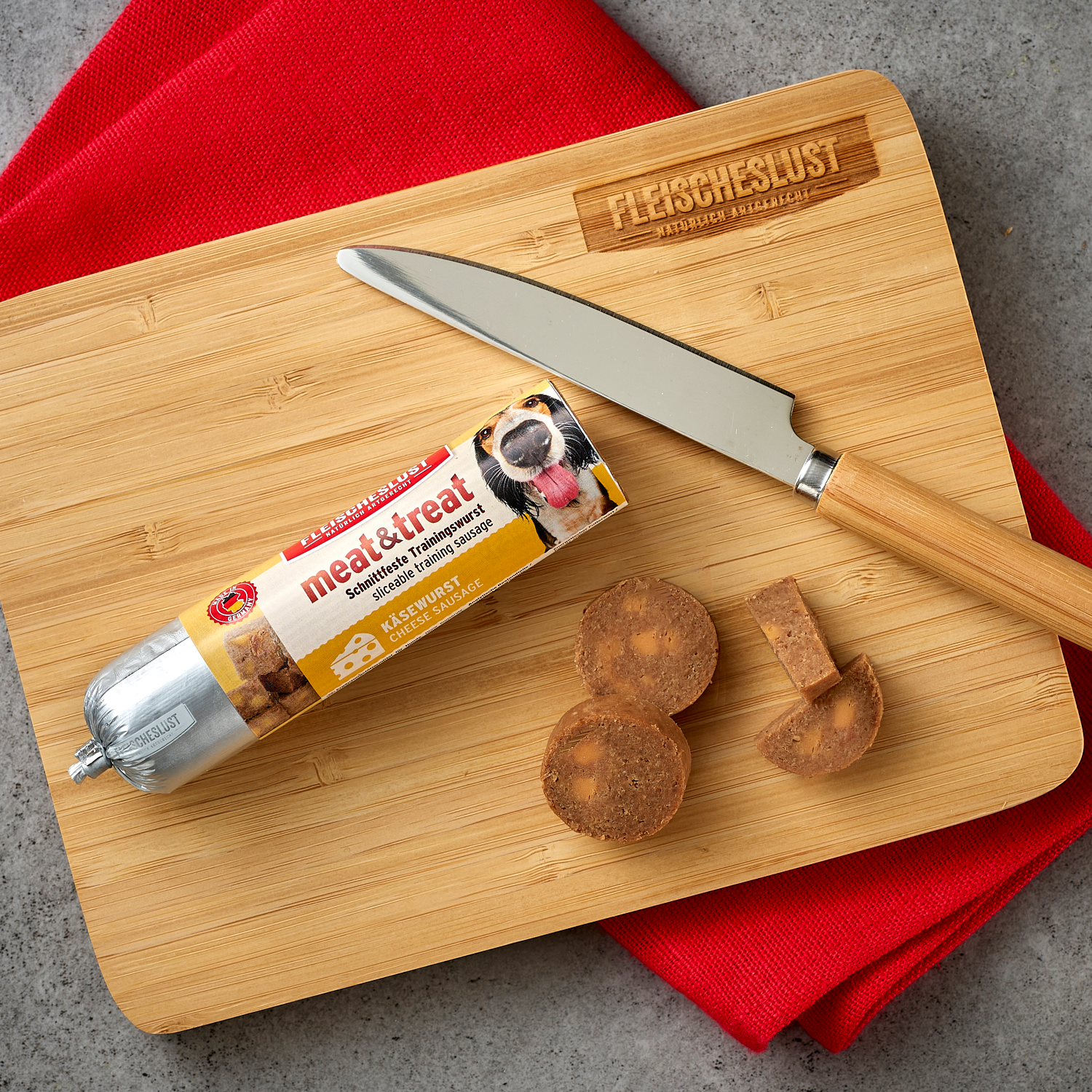 Fleischeslust Meat & Treat Cheese - 33 x 80g Case