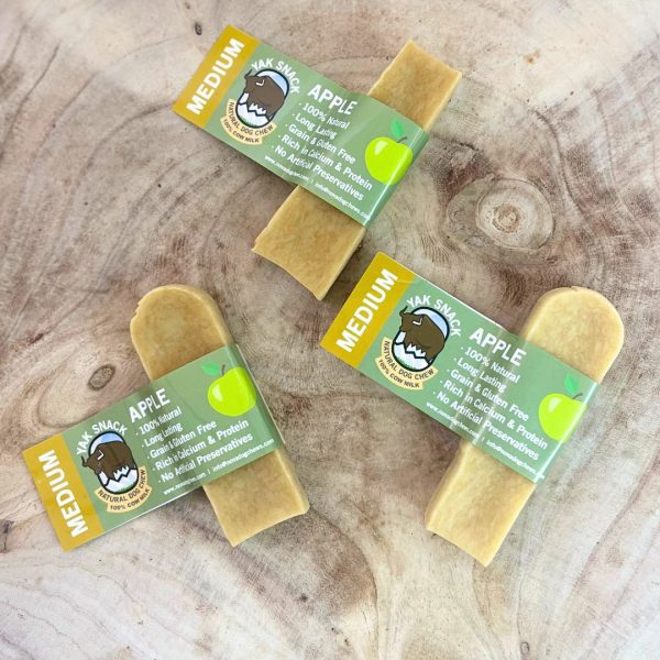 Yak Snack Apple Medium 68g-80g