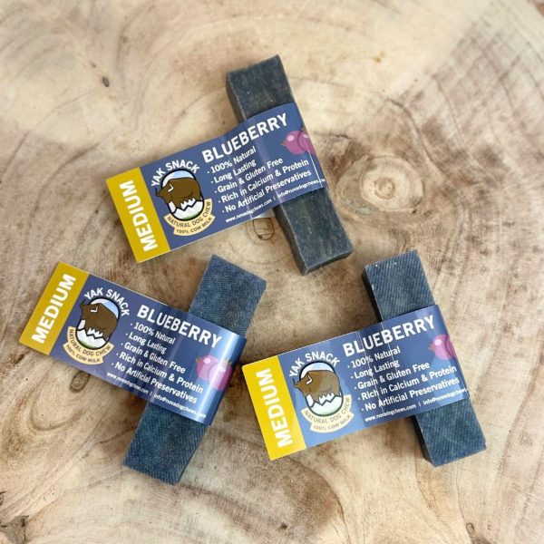 Yak Snack Blueberry Medium 68g-80g
