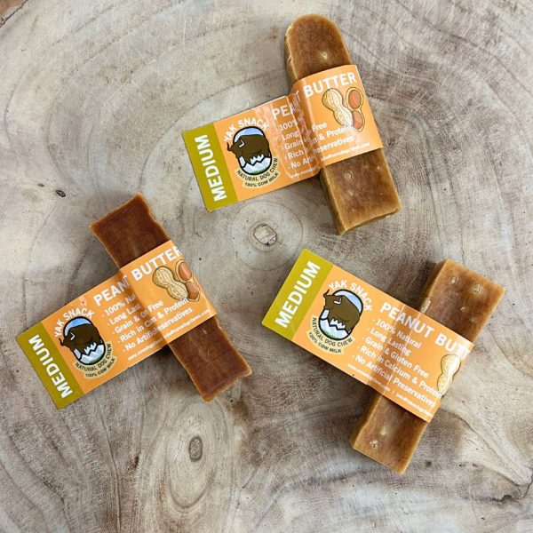 Yak Snack Peanut Butter Medium 68g-80g