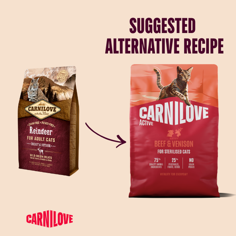 Carnilove Active Beef & Venison Cat 400g