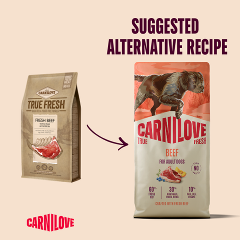 Carnilove True Fresh Beef 12kg