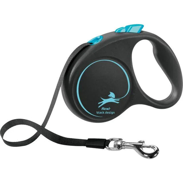 flexi BLACK DESIGN Tape Lead - Small, Blue