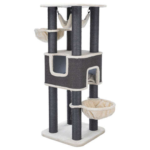 Trixie Cat Tree XXL Humberto – 174 cm, cream/grey