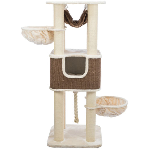 Trixie Cat Tree XXL Humberto – 174 cm, cream/dark brown