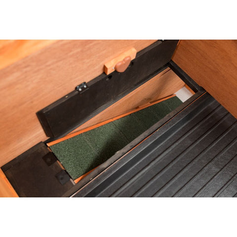 Trixie Small Animal Hutch with Enclosure – 116 × 97 × 63 cm, brown