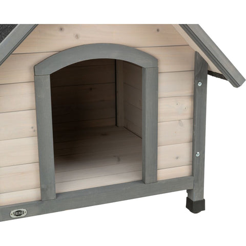 Trixie Dog Kennel Cottage – L: 96 × 105 × 112 cm, grey