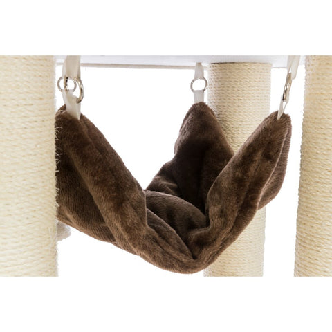 Trixie Cat Tree XXL Humberto – 174 cm, cream/dark brown