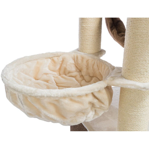 Trixie Cat Tree XXL Humberto – 174 cm, cream/dark brown