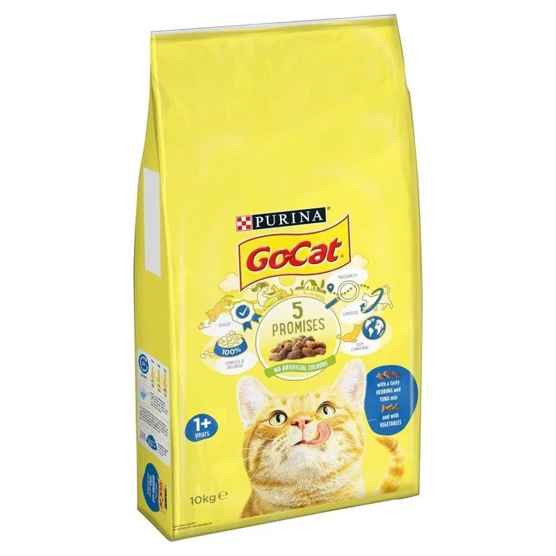 Go-Cat Comp Tuna, Herring & Vegetables 10kg - RSP £32.24
