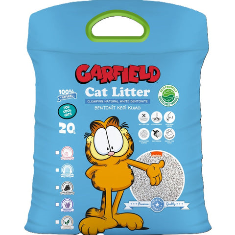 Garfield Bentonite Baby Powder Nonwoven Bag Cat Litter 20 L