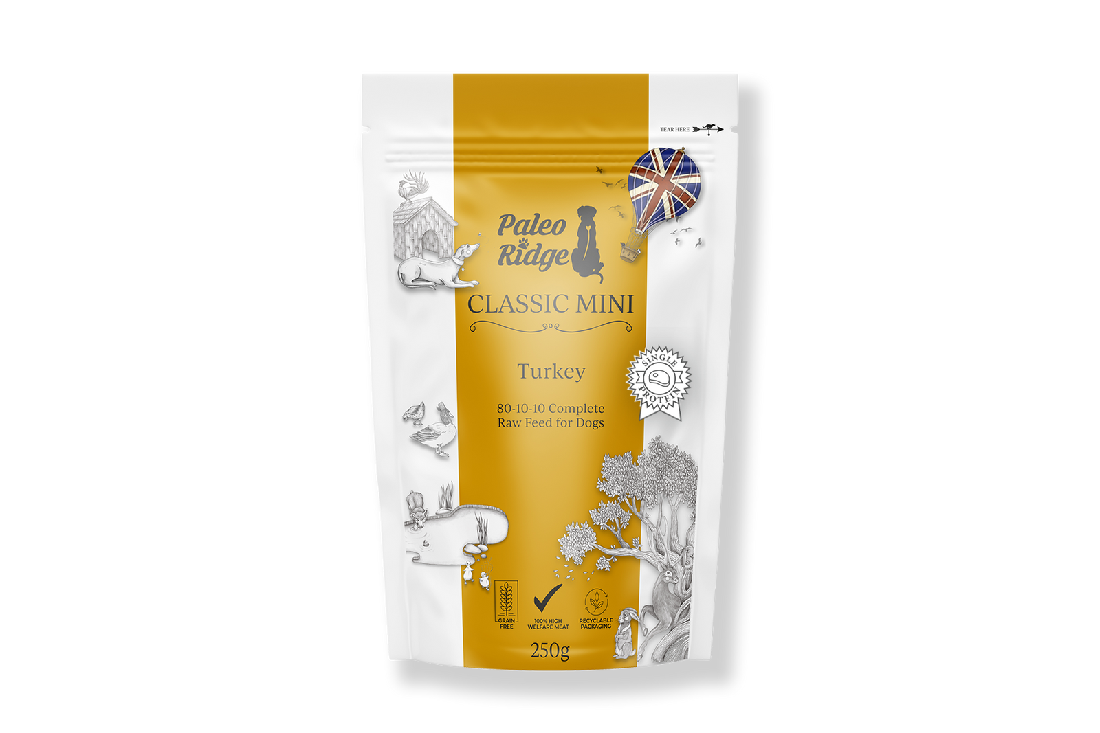 Paleo Ridge Classic Mini Turkey Complete 250g