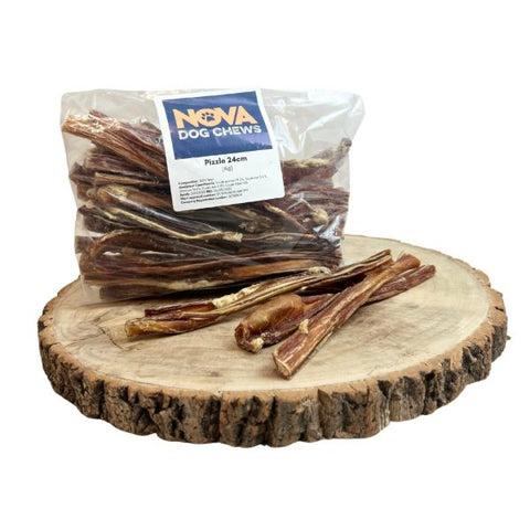 Nova Dog Chews Bull Pizzles 24cm (Pack of 25)