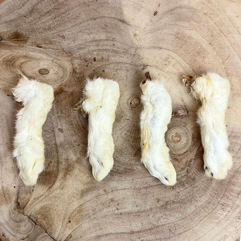 Nova Dog Chews Hairy Rabbit Feet 1kg