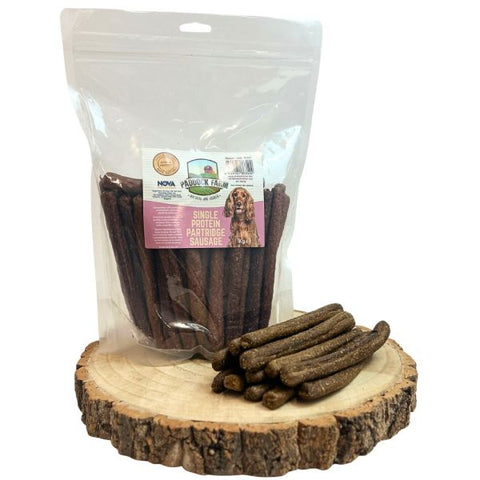 Single Protein Partridge Sausages 1kg