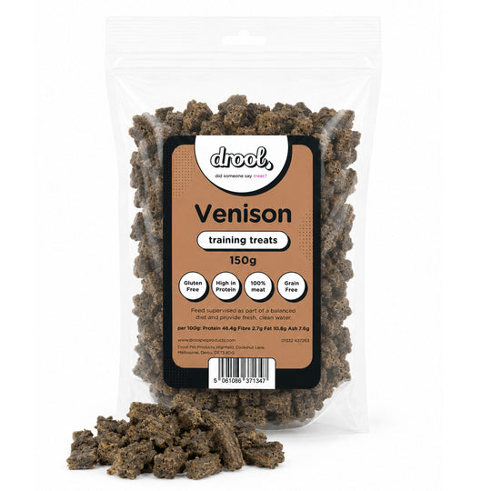 Drool Training Treats - Venison 150g