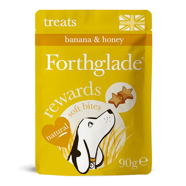 Forthglade Functional Soft Bites Banana & Honey 90g