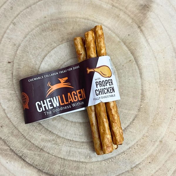 Chewllagen Chicken Mini Roll (5 pk) (Pack of 40)