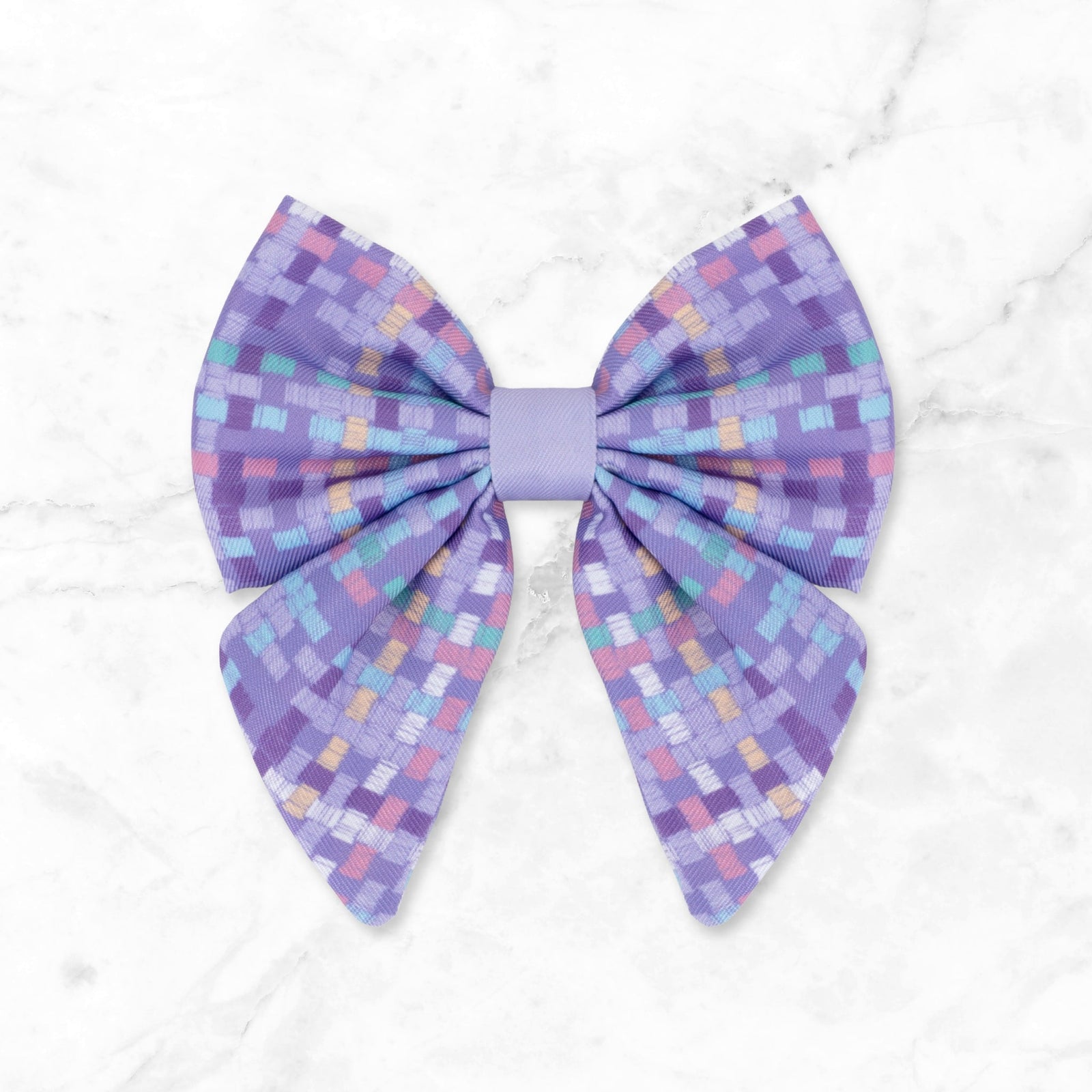 Dog Sailor Bow: Belgravia Sugarplum