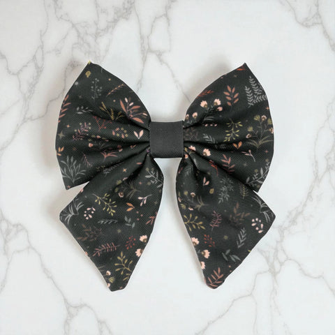 Wyld Cub - Dog Sailor Bow Tie: Chiswick Ravenwood